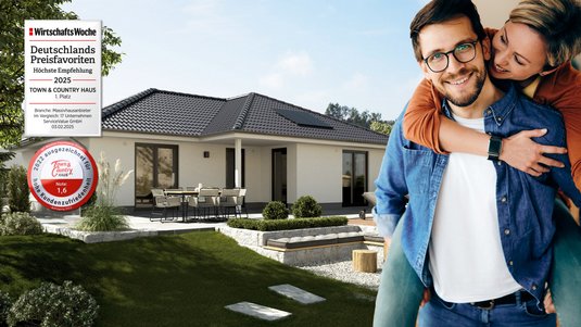 Hausbau Saarland, glückliche Familie, bester Preis