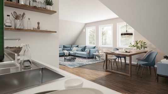 Domizil-192-Wohnbereich-DG Wohnbereich Domizil 192